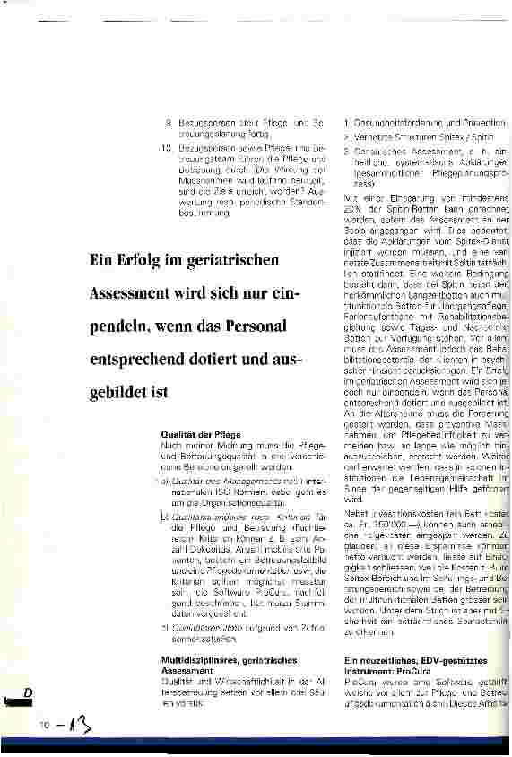 Vorschauseite 5: Pflegemanagement: Kosten senken - Lebensqualität steigern