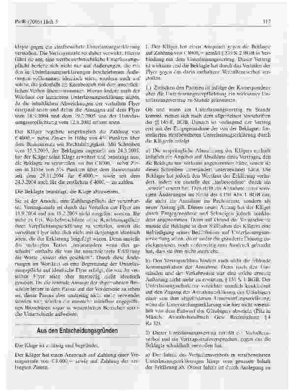 Vorschauseite 2: Zur Werbung mit Methode nach Dr. Steins - Verfahren zum Fett-Weg-Spritzen
