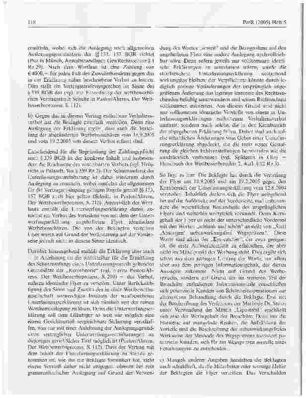 Vorschauseite 3: Zur Werbung mit Methode nach Dr. Steins - Verfahren zum Fett-Weg-Spritzen