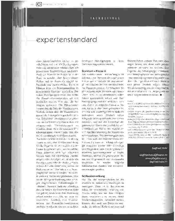 Vorschauseite 5: Expertenstandard Sturzprophylaxe