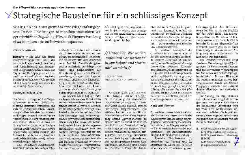 Vorschauseite 1: Strategische Bausteine für ein schlüssiges Konzept