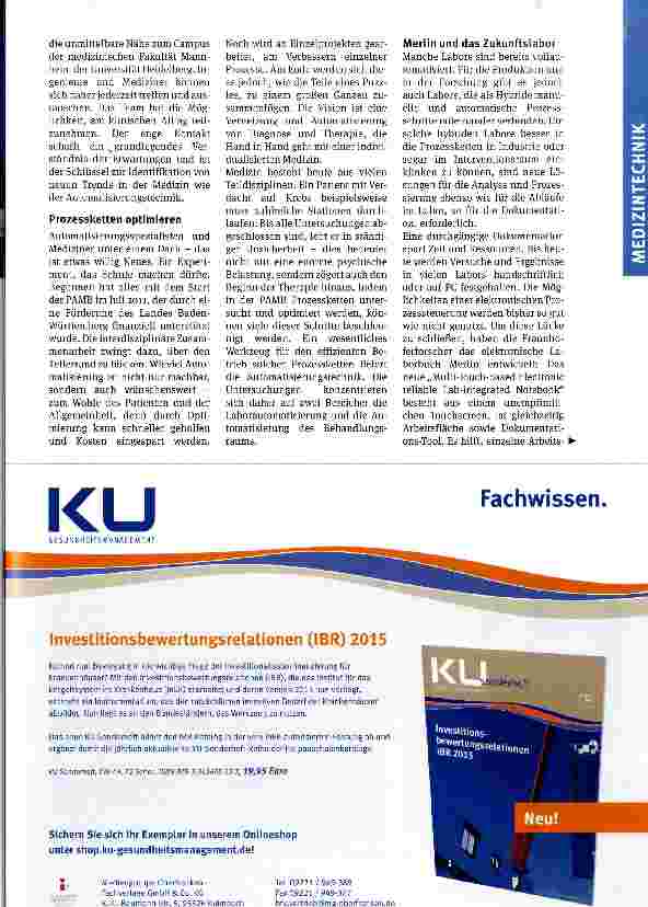 Vorschauseite 2: Die Teile werden ein Ganzes