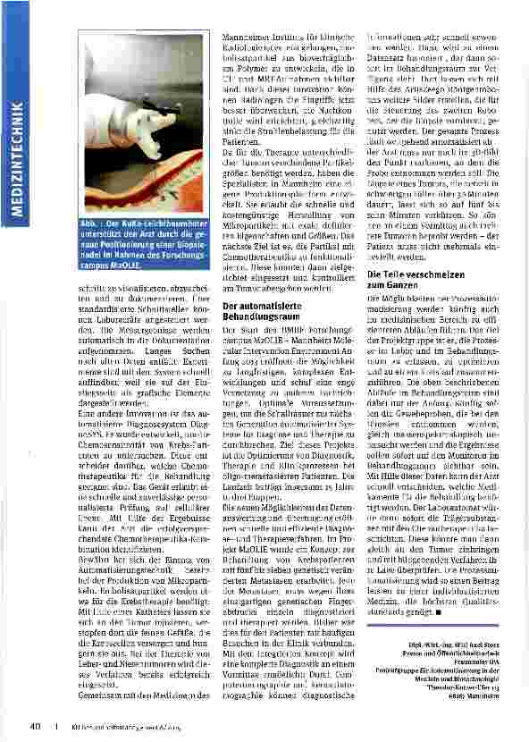 Vorschauseite 3: Die Teile werden ein Ganzes