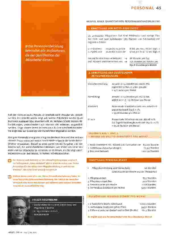 Vorschauseite 4: Den Bedarf planen