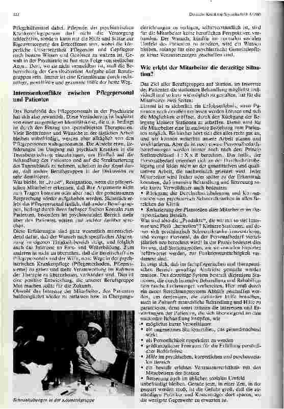 Vorschauseite 3: Psychiatrische Krankenpflege heute