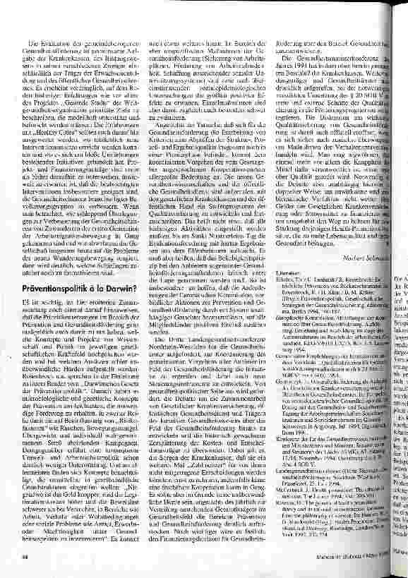 Vorschauseite 3: Kritischer hinsehen Qualitätssicherung in der Gesundheitsförderung