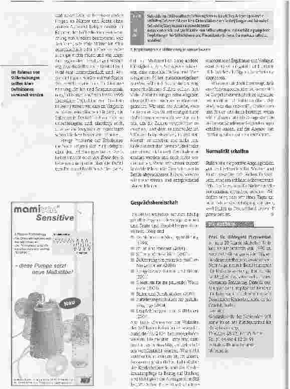 Vorschauseite 3: Zehn Jahre nationale Stillkommission