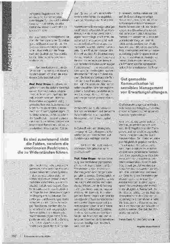 Vorschauseite 3: Harter Faktor Kommunikation