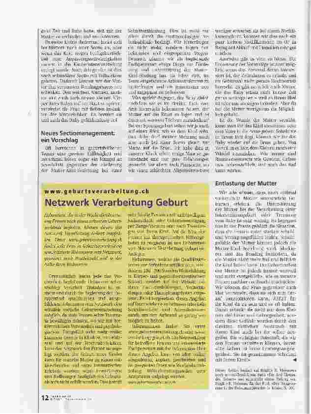 Vorschauseite 2: Hebammen können viel tun!