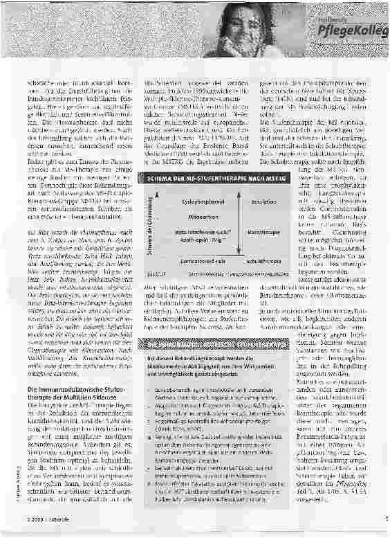 Vorschauseite 3: Multiple Sklerose Teil 2Die Eskalationstherapie