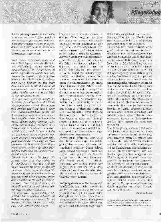 Vorschauseite 5: Multiple Sklerose Teil 2Die Eskalationstherapie