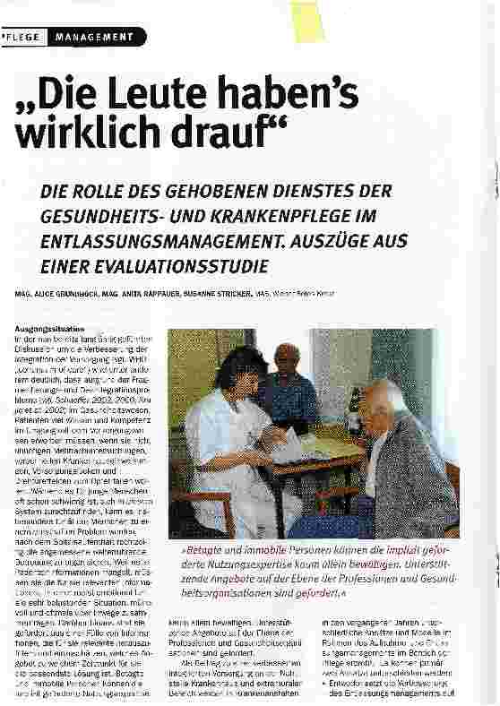 Vorschauseite 1: Die Leute habens wirklich drauf