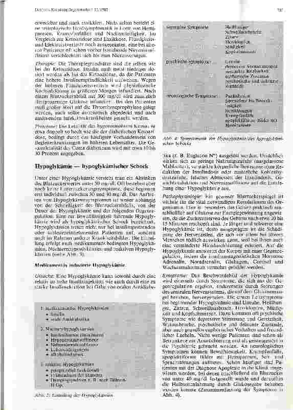 Vorschauseite 3: Diabetologische Notfallsituationen Hyperund Hypoglykämien