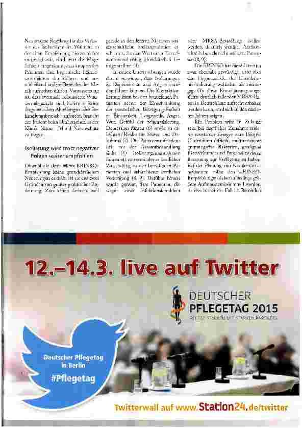 Vorschauseite 4: WAS TUN BEI MRSA?
