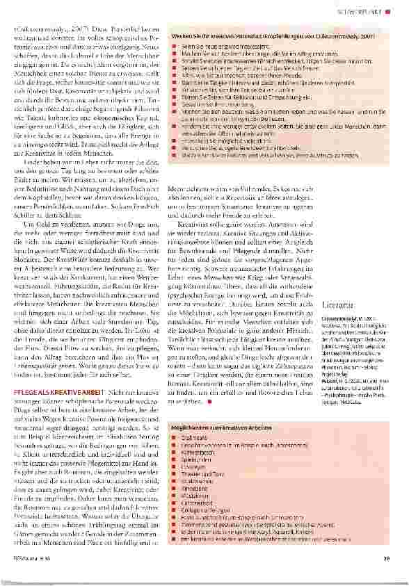 Vorschauseite 3: Pflegen mit dem «Flow»