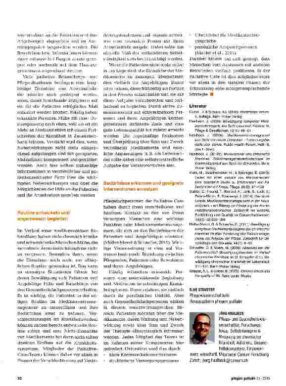 Vorschauseite 3: Umgang mit Medikamenten unterstützen