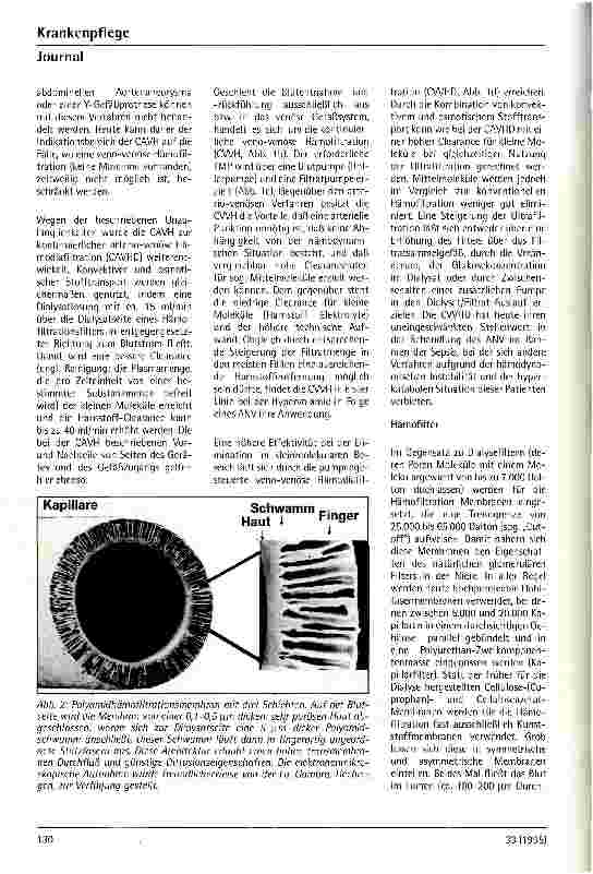 Vorschauseite 3: Hämofiltration, Hämodiafiltration, Biofiltration Methodik und Indikation bei kontinuierlichen Nierenersatzverfahren auf der Intensivstation