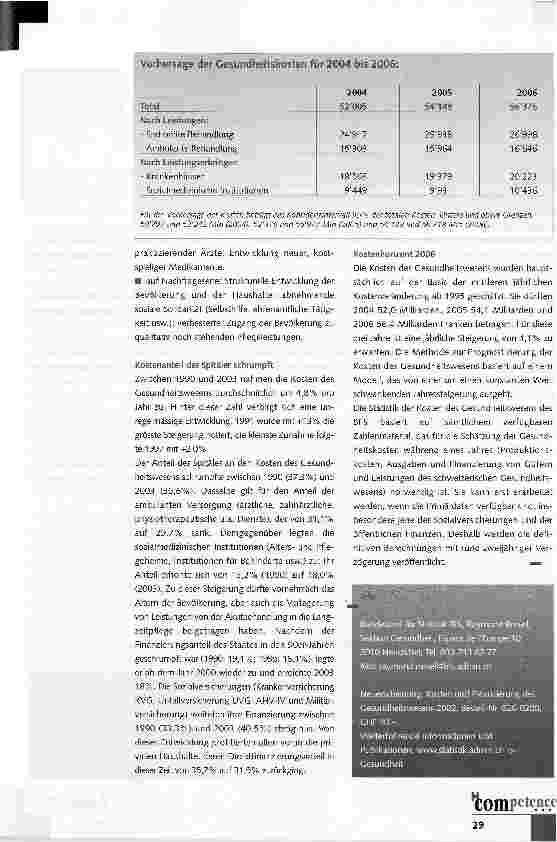 Vorschauseite 2: 50 Milliarden für das Gesundheitswesen