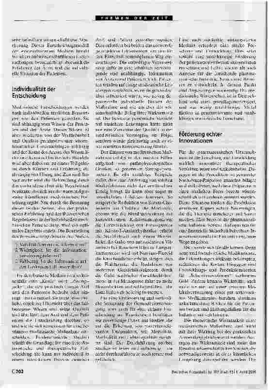 Vorschauseite 2: Keine Zwangsjacke für den Arzt