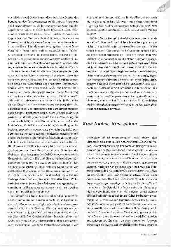 Vorschauseite 4: Vom Umgang mit dem Leiden. Eine philosophisch-theologische Annäherung