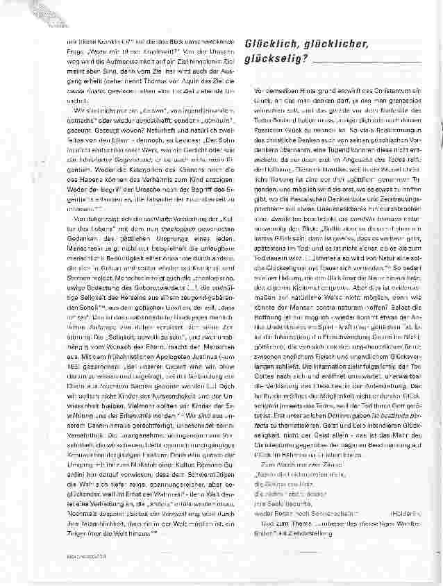 Vorschauseite 5: Vom Umgang mit dem Leiden. Eine philosophisch-theologische Annäherung