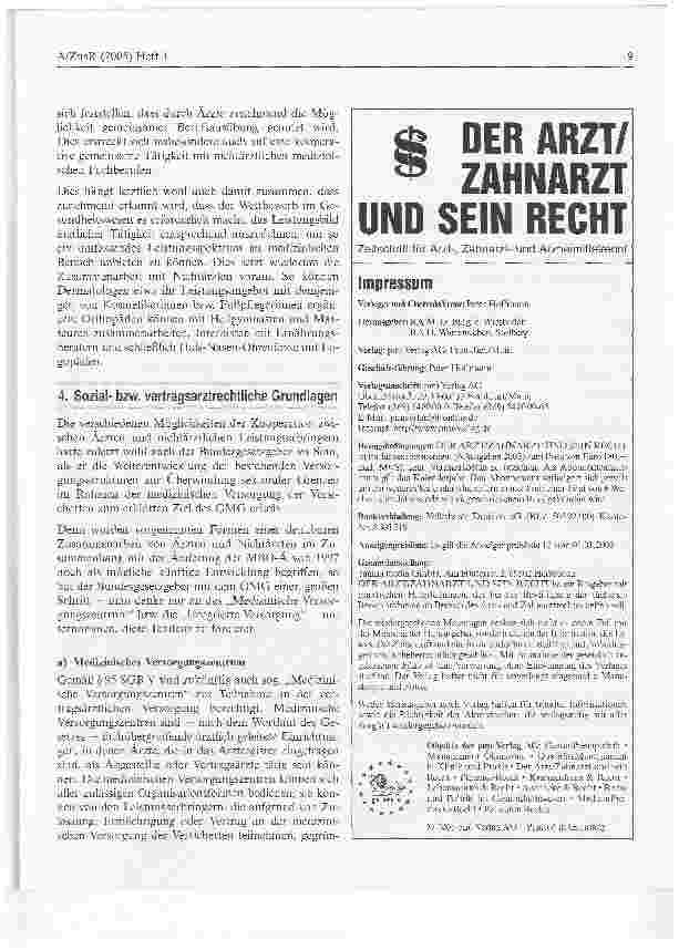 Vorschauseite 3: Kooperation zwischen Ärzten und Nichtärzten