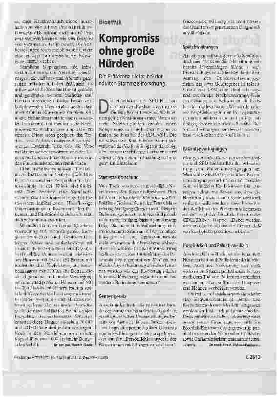 Vorschauseite 2: Krankenhäuser/ManagementHöhere Produktivität und optimale Betriebsgrößen