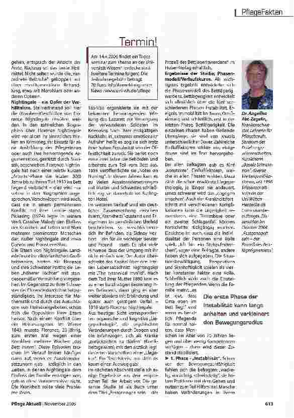 Vorschauseite 2: Bettlägerigkeit ist kein Schicksal