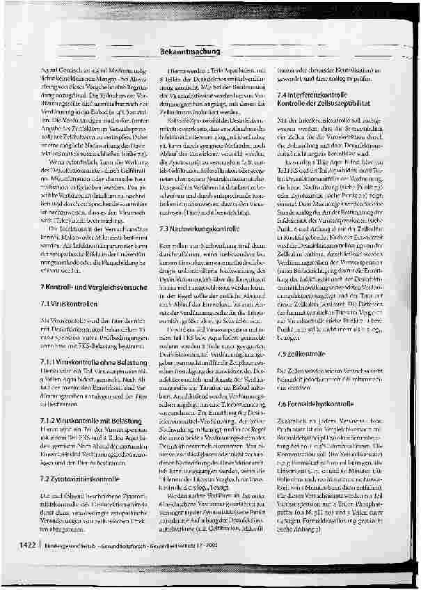 Vorschauseite 3: Leitlinie1 der Deutschen Vereinigung zur Bekämpfung der Viruskrankheiten e.V.2 und des Robert Koch-Instituts zur Prüfung von chemischen Desinfektionsmitteln auf Wirksamkeit gegen…