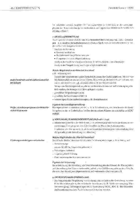 Vorschauseite 3: Anforderungen für den Bau oder Umbau einer Aufbereitungseinheit für Medizinprodukte (AEMP) Teil 2 - Planung