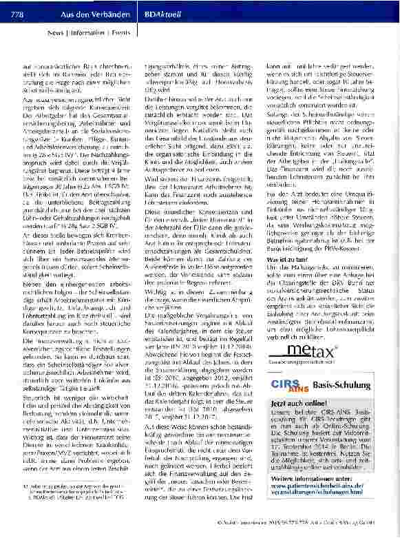 Vorschauseite 4: JUS-Letter Dezember 2015 | Jahrgang 15 | Ausgabe 4