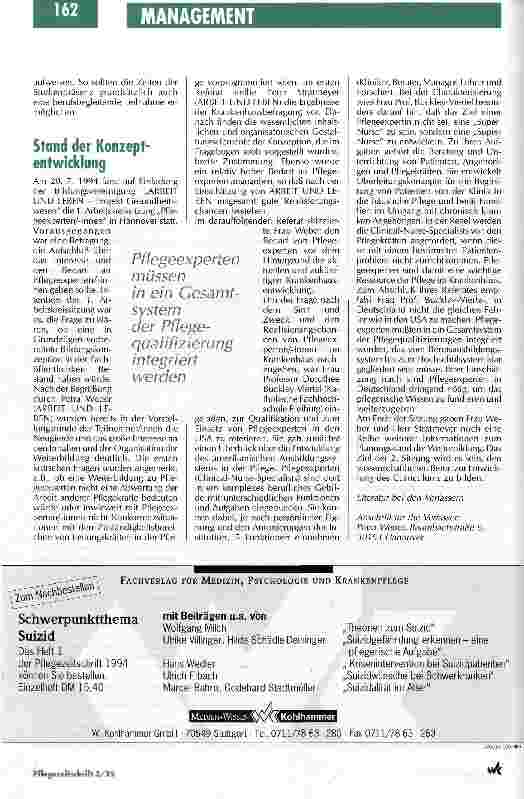 Vorschauseite 6: Strukturverbesserungen durch den Einsatz von Pflegeexperten Reformstrategie im Krankenhaus