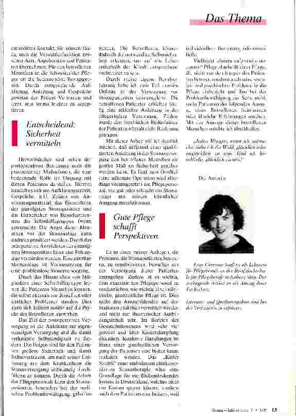 Vorschauseite 4: Und ich beschließe, glücklich zu sein ... Die psychische Situation des Stomapatienten