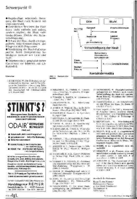 Vorschauseite 4: Veränderungen der Haut durch Inkontinenz!?