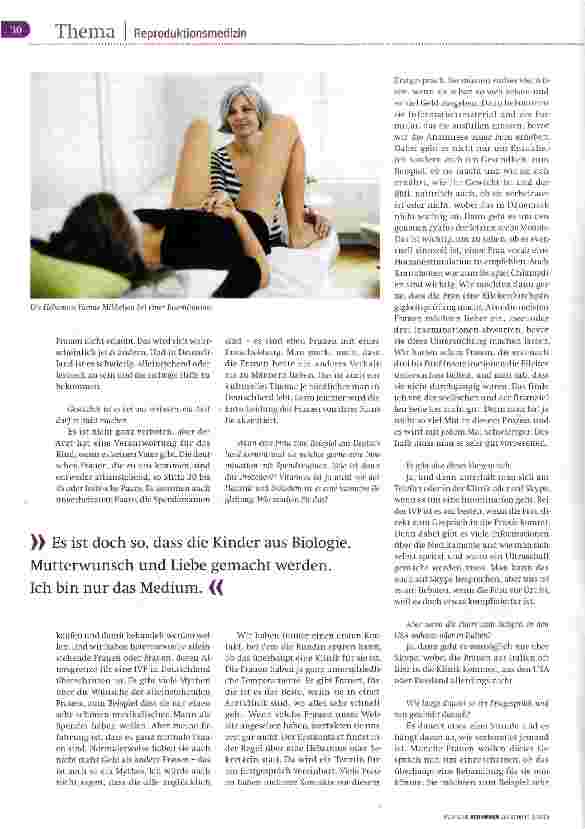 Vorschauseite 3: Interview mit Hanne Mikkelsen Teil 1 Hebammen wissen, dass es nur mit Zeit geht.