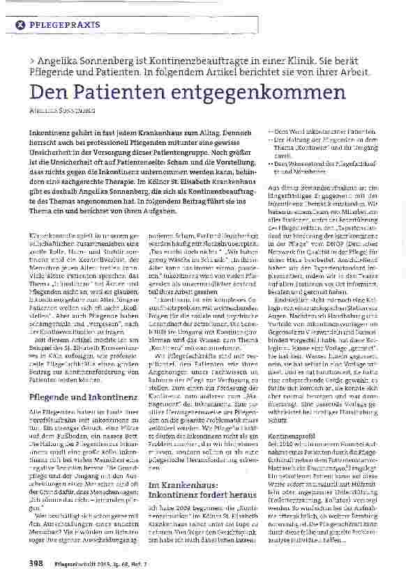 Vorschauseite 1: Den Patienten entgegenkommen
