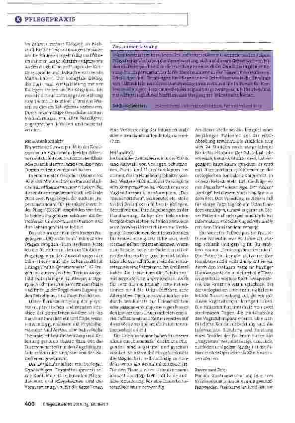 Vorschauseite 3: Den Patienten entgegenkommen