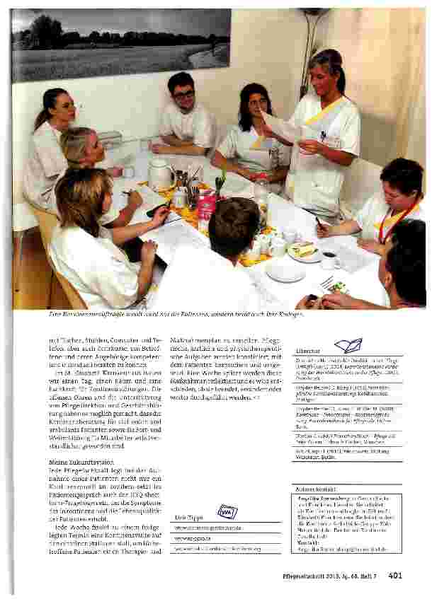 Vorschauseite 4: Den Patienten entgegenkommen