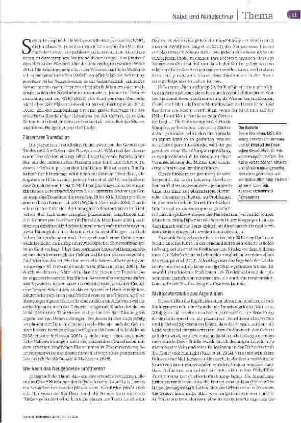 Vorschauseite 2: Eine Frage des Niveaus?