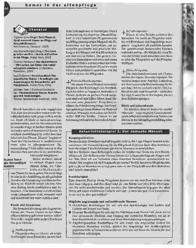 Vorschauseite 2: Komische Perspektive