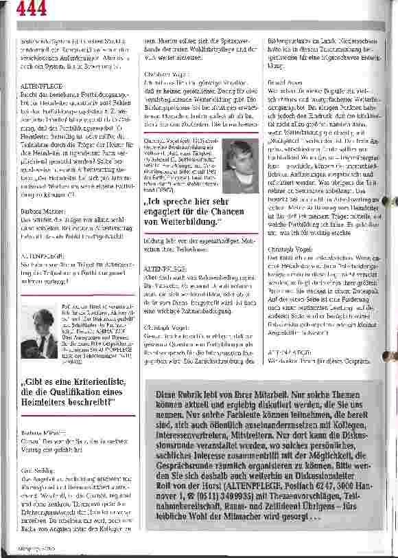 Vorschauseite 3: Anforderungen an den Heimleiter