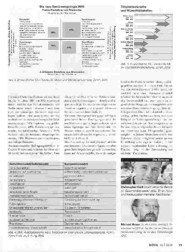 Vorschauseite 3: Erfolgreiches AlternRealität oder Utopie?