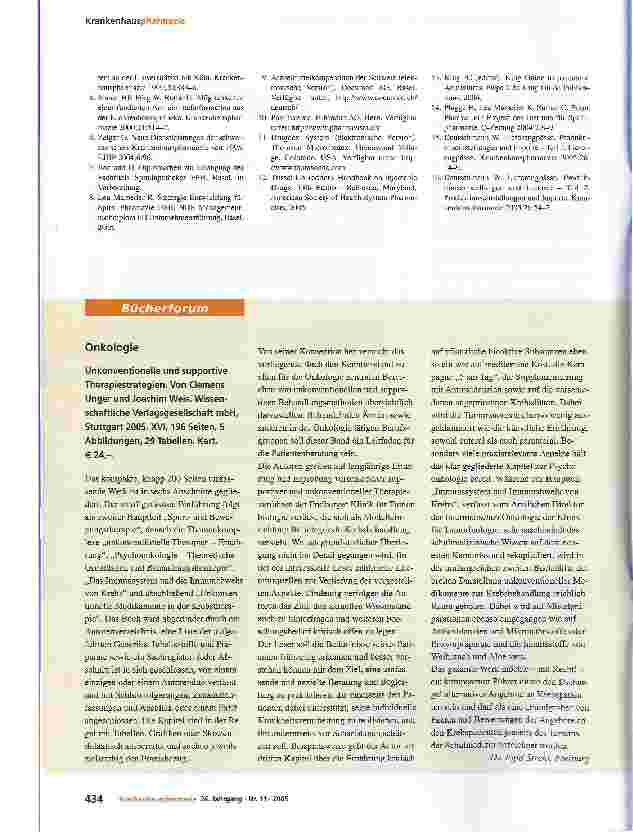 Vorschauseite 6: Arzneimittelinformation: eine Dienstleistung der Spitalapotheke