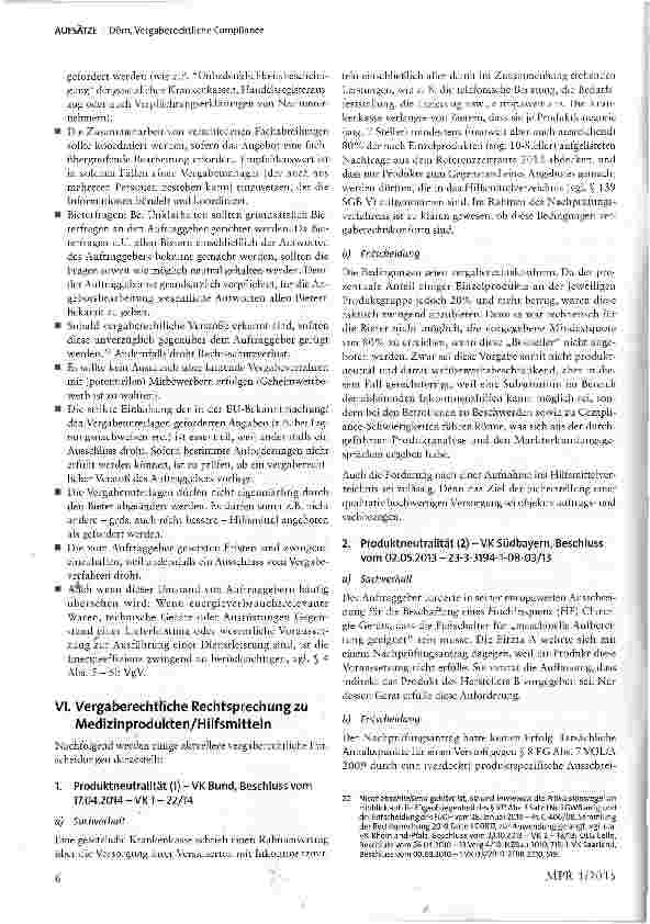Vorschauseite 6: Vergaberechtliche Compliance