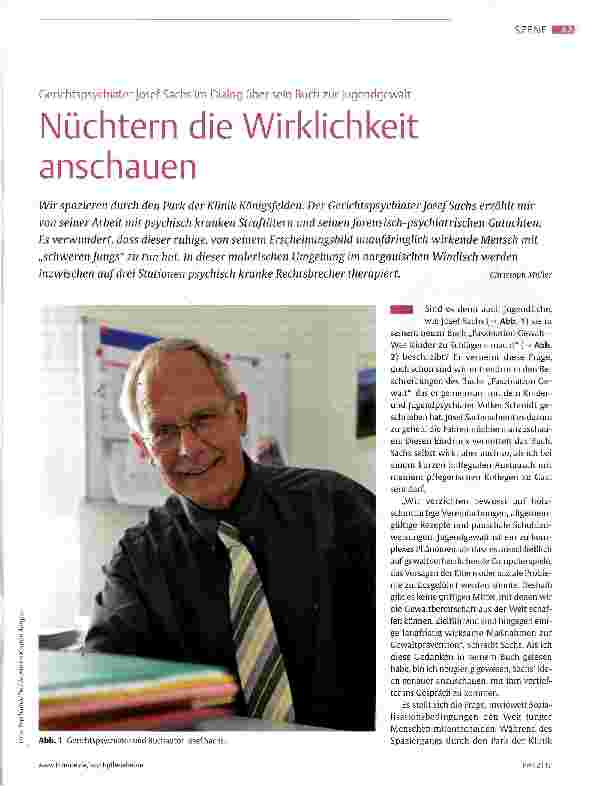 Vorschauseite 1: Nüchtern die Wirklichkeit anschauen