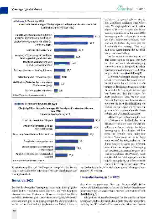 Vorschauseite 2: Ländliche Krankenhausversorgung vor dem Kollaps?