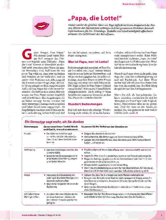 Vorschauseite 1: Papa, die Lotte!