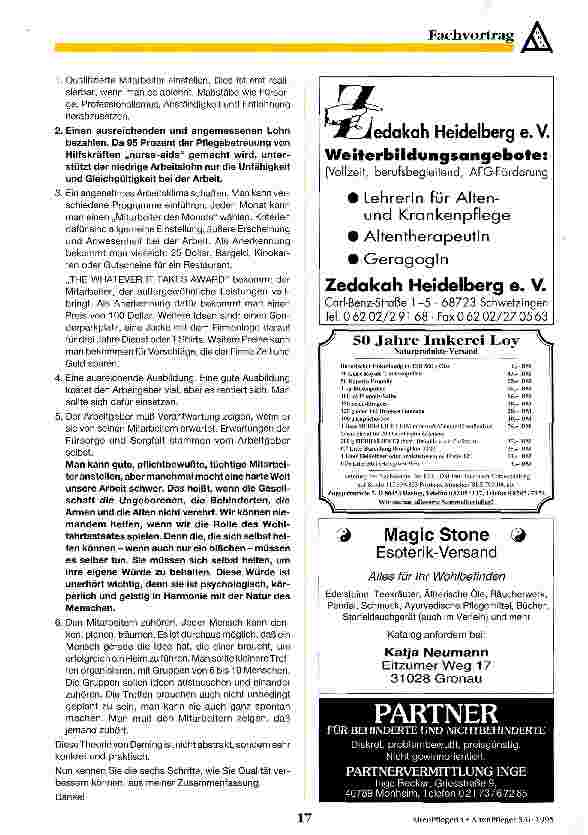 Vorschauseite 4: Total Quality Management in amerikanischen Pflegeheimen