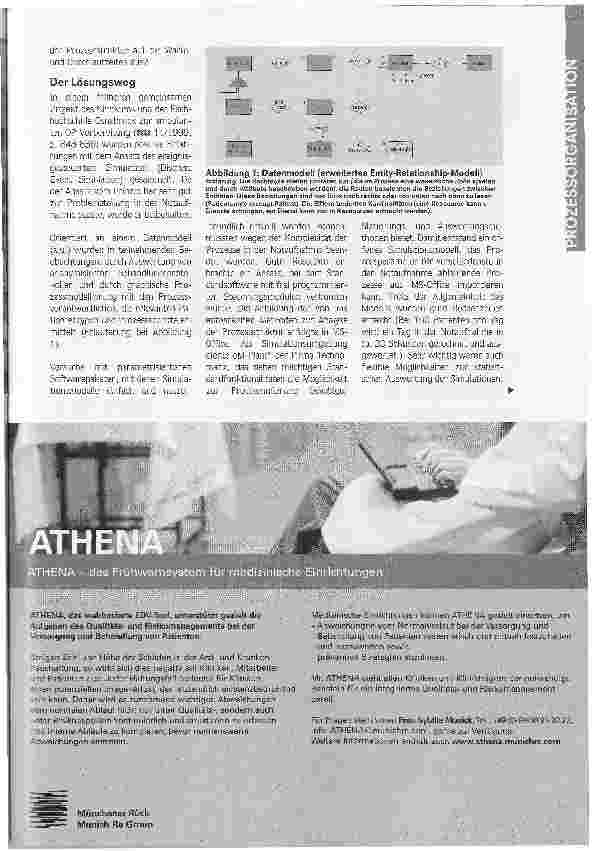 Vorschauseite 2: Per Simulatiom nah an die RealitätProzessdesign und Prozesscontrolling für die Notaufnahme