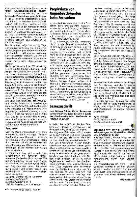 Vorschauseite 4: Diagnostik und Behandlung von Hirntumoren im Kindesalter